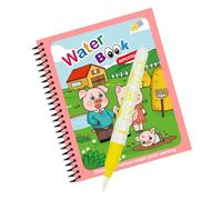 CAZSTYK Reusable Water Paint Books For Kids Portable Educational Drawing Toy Enhancing Imagination And Color Recognition Children's Color Perception Learning Toy
