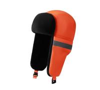 CAZSTYK Reversible Reflective Winter Cap Lightweight Thermal Ear Protections Suitable for Outdoor Work Night Reflective Russian Winter Hat