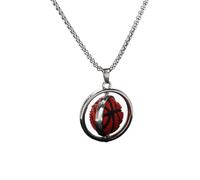 CAZSTYK Rotatable Sports Ball Pendant Necklace Crafted From Premium Stainless Steel with Multiple Options Including Football Baseball Basketball Golf Rotating Sports Necklace