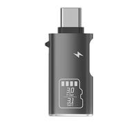 CAZSTYK Secure Type C Reader for Quick File Management on Phones and Laptops Card Reader for Phone