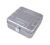 CAZSTYK Shockproof Aluminum Watch Case Featuring Soft Interior Foam for Impacts Lightweight Design Portable Storage Secure Watch Box
