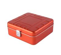 CAZSTYK Shockproof Aluminum Watch Case Featuring Soft Interior Foam for Impacts Lightweight Design Portable Storage Secure Watch Box