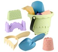 CAZSTYK Silicone Beach Toy Collection Assorted for Sand Silicone Sand Set Beach Toy Set