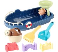 CAZSTYK Silicone Beach Toy Collection Assorted for Sand Silicone Sand Set Beach Toy Set