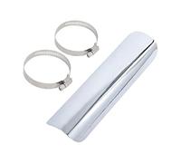 CAZSTYK Single Size Motorcycle Heat Protector Guard Prevents Leg Burns on Hot Exhaust Pipes Permanent Exhaust Heat Protector