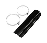 CAZSTYK Single Size Motorcycle Heat Protector Guard Prevents Leg Burns on Hot Exhaust Pipes Permanent Exhaust Heat Protector