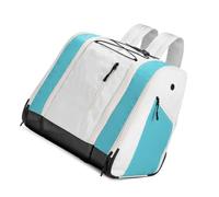 CAZSTYK Skate Boot Travel Bag with Water-Resistant Oxford Fabric | Breathable Back Panel with Adjustable Straps for Adventures, Access Pockets and Ventilated Design
