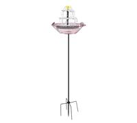 CAZSTYK Solar Bird Bath Fountain with Automatic Water Movement for Garden and Outdoor Decoration Solar Bird Bath