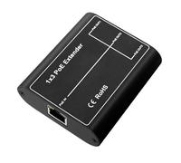 CAZSTYK Space Saving POEs Ethernet Switches with 1 in 3 Out Port Minimizing Additional Power Cables Supporting IEEE802.3af / at for Efficient Infrastructure Gigabit POEs