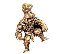 CAZSTYK Strategic Orc Styles Survival Gear Pendant Handcrafted Copper Decoration Copper Roleplay Accessory for Costume Parties Fantasy Accessory Jewelry
