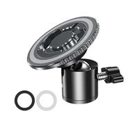 CAZSTYK Strong Metal Phone Tripod Mount Holder Works on 1/4 Thread and Cold Shoe Linkage for Camera Cold Shoe Link