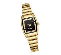 CAZSTYK Stylish Rectangle Watch for Women Alloy Case Roman Dials Design Waterproof Everyday Accessory Rectangle