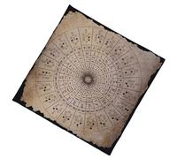 CAZSTYK Symbol Pattern Tarots Card Tablecloth Altars Cloth Divinations Card Table Cloth Tapestry Easy to Use Symbol Pattern Tablecloth