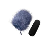 CAZSTYK Thick Bunnies Hair Windscreen for Studio Broadcast Film Production Clear Sound 18cm 24cm Smooth Bunnies Hair Mic Cover