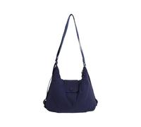 CAZSTYK Trendy Contrast Color Crossbody Bag Soft Nylon Travel Backpack Shoulder Bags Adjustable Strap for Girls Street Fashion Wear Resistant Girls Backpack