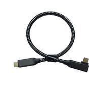 CAZSTYK Type C Camera Data Cable with Nylon Braiding, 0.3m