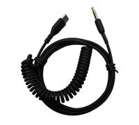 CAZSTYK Type C to 3.5mm Cable for Major 1 2 3 / 1000XM1 / 2/3 / 4/5 Headphone Wire Gold Plated Connector Stretchable Cord 1.3-2meter Major USB C Sound Cable