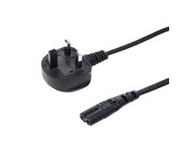 CAZSTYK UK 2Pin Power Cable 8 Shape End 0.75Mm² Crosses Section for Various Electronic Devices