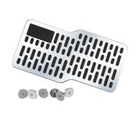 CAZSTYK Uprgades Steel Vehicle Foot Pedals with Resistance Auto Pedal Pads Suitable for Daily Commuters & Enthusiasts Wear Resistant Pedal Covers