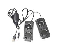 CAZSTYK USB Loudspeaker Computer Sound Small for Laptop Tablet 3.5mm Sound Port Cable Subwoofer Electronic USB for Laptop/phone