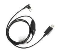 CAZSTYK USB Programming Cord Cable for TD500 PD530 BD500 Write Frequency Line USB Wire for Two Way Radio Easy to Use