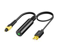 CAZSTYK USB To SPDIF Output Adapter Sound 3.5mm For PC Laptop Smartphone Box Amplifiers Analog To Digital Adapter