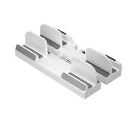 CAZSTYK Vertical Laptop Stand Adjustable Slot Suitable for Desktop Space Saving Vertical Stand for Notebook Adjustable Holder