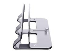 CAZSTYK Vertical Laptop Stand Holder Adjustable Desktop Notebook Dock Vertical Laptop Stand Space Saving Accessories Ergonomic Laptop Stand