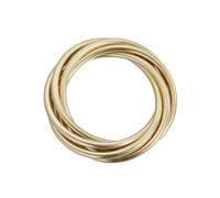 CAZSTYK Vintage Snake Chain Stackable Multilayer Cuff Retro Bangle for Women Fashion Jewelry Accessories Stackable Cuff Retro Bangle