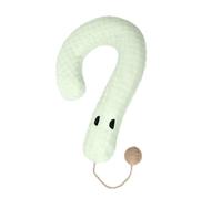 CAZSTYK Washable Question Marks Themed Pet Pillow Portable Polyester Pet Travel Pillow for Home Use or Outdoor Trips