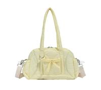CAZSTYK Water Immune Polyamide Shoulder Bag with Bend Embellishment Capacious Interior Comfortable Carry Excellent for Specialists Learners Oversized Passenger Bag.