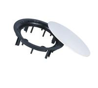 CAZSTYK White Round Ceiling Loudspeaker Cover Quick Maintenance Tool Less Cleaning High Acoustics Wall Loudspeaker Wall Loudspeaker