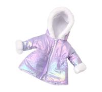 CAZSTYK Winter Plush Outfit Set for 18 Inch Girl Dolls Soft Warm Clothes Down Jackets Winter Plush Doll Girl