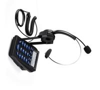 CAZSTYK Wire Call Centre Headsets for Call Centers Featuring Noise Cancellation and Caller Compactly Monaural Designs Telephone