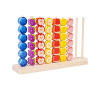 CAZSTYK Wooden Stacking Game Color Sorting Toy for Family Gathering Play Develops Fine Motor Skill and Logical Thinking Exercise Color Matching Cognitive Toy for Children