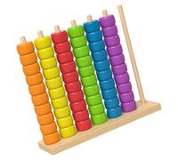 CAZSTYK Wooden Stacking Game Color Sorting Toy for Family Gathering Play Develops Fine Motor Skill and Logical Thinking Exercise Color Matching Cognitive Toy for Children