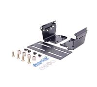CB-02 Quick Release Mobile Radio Mount Bracket Slide Out Drawer Design for ICOM Kenwood YAESU ALINCO Mobile Radios Adjustable Width Secure Install for Vehicle and Shack