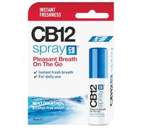 CB 12 Spray - Instant Freshness on the Go, Reduces the Root Cause of Bad Breath, With Zinc Acetate, Mint Flavour - 15 ml