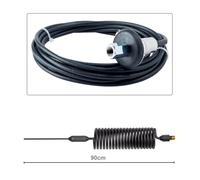 CB Aerial Kit with 90cm Tornado Stinger Mini and Roof Stud Mount (Black)