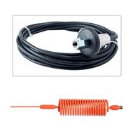 CB Aerial Kit with 90cm Tornado Stinger Mini and Roof Stud Mount (Orange)