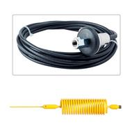 CB Aerial Kit with 90cm Tornado Stinger Mini and Roof Stud Mount (Yellow)