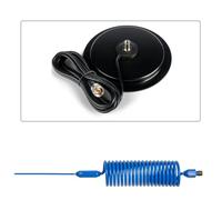 CB Aerial Kit with Tornado Stinger Mini, 90 cm, Turbo Mag Mount (Blue)
