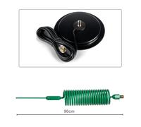 CB Aerial Kit with Tornado Stinger Mini, 90 cm, Turbo Mag Mount (Green)