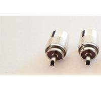 CB ANTENNA RADIO PL259 UHF CONNECTOR PLUGS FOR RG213 COAXIAL CABLE 9mm 2pcs