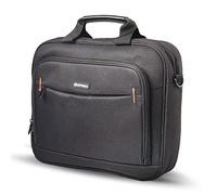CB CITY BAG 14 Inch Laptop Bag Computer Bag for Men & Women, Black Laptop Case Sleeve with Shoulder Strap - Document Handbag Briefcase for Work, Office, Travel, or Business