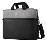 CB CITY BAG Laptop Bag Computer Bag Handbag for Documents - 15.6 Inch Laptop Case with Shoulder Strap - Work Bag for Men & Women - Carrying Sleeve for Tablets & Laptops (Grey)