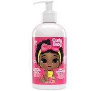 CB Curly Shampoo 8oz - Gentle Sulfate-Free Baby Shampoo for Curly Hair - Tear-Free, Moisturizing Cleanser for Babies & Kids - Natural, Paraben-Free Formula