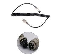 CB Ham Radio EX4 4Pin 4-Pin PTT Mic Microphone Extension Cord Cable For For Stryk Radio Tal Extension Cord Mic