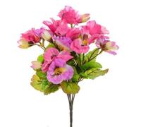 CB Imports 26 cm Artificial Pansy Bush, Pink