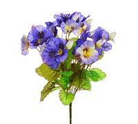 CB Imports Artificial Pansy Bush Purple